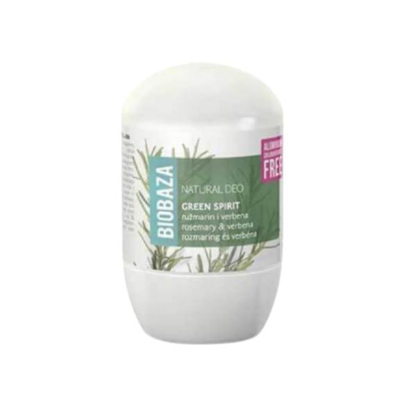 Deodorant natural pentru femei Biobaza Green Spirit (verbena si rozmarin) 50 ml Biobaza imagine noua
