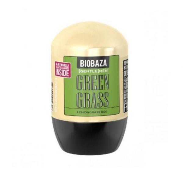 Deodorant natural barbati Green Grass (lemon grass) Biobaza, 50 ml Biobaza imagine noua