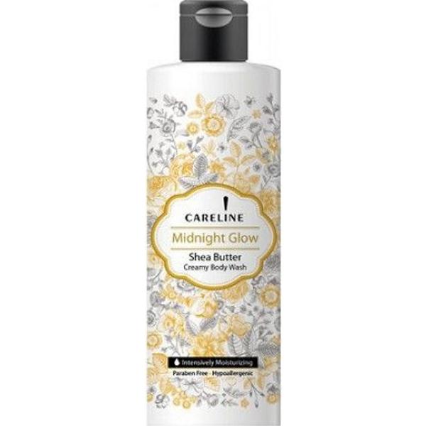 Gel de Dus Crema cu Unt de Shea - Sano Careline Midnight Glow Shea Butter Creamy Body Wash, 525 ml