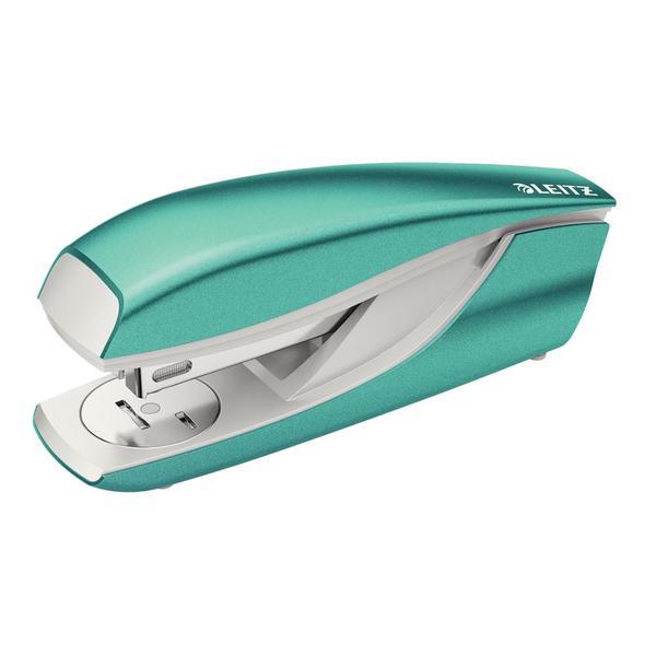 Capsator metalic leitz wow 5502 nexxt series, cutie, 30 coli, turcoaz