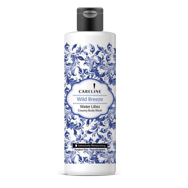 Gel de dus crema cu nuferi - sano careline wild breeze water lilies creamy body wash, 525 ml