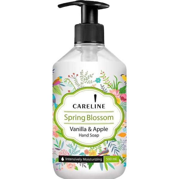 Sapun Lichid cu Vanilie si Mar - Sano Careline Spring Blossom Vanilla & Apple Hand Soap, 500 ml