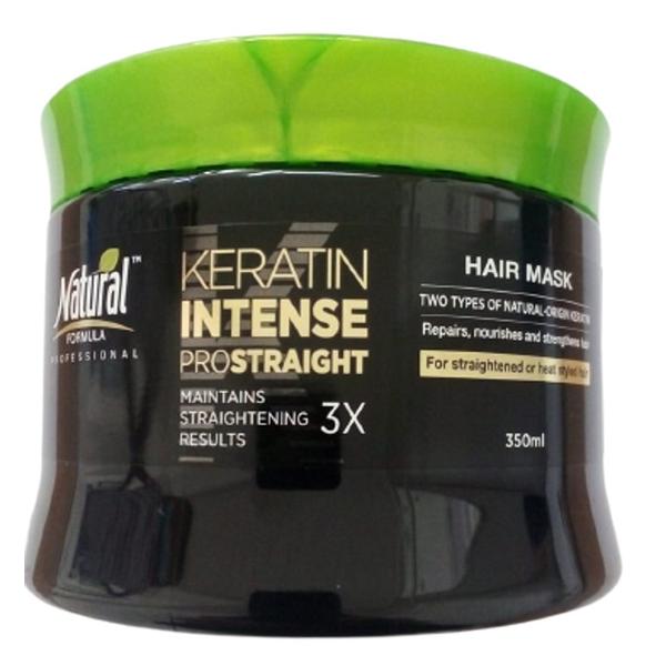 Masca de Par cu Keratina - Sano Natural Formula Keratin Intense ProStraight Hair Mask, 350 ml