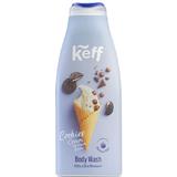 Gel de Dus cu Parfum de Inghetata cu Biscuiti - Keff Cookies Cream Body Wash, 500 ml