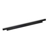 Maner pentru mobila Linear, finisaj negru periat, L:797 mm