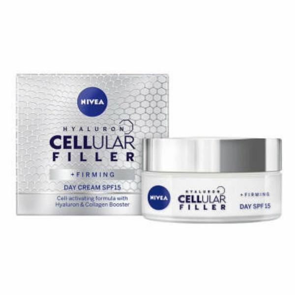 Crema de zi - NIVEA Hyaluron Cellular Filler + Firming Fps 15, 50ml