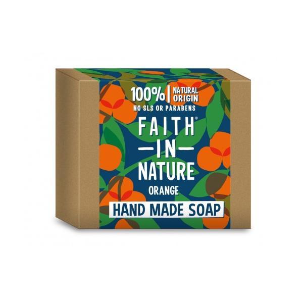 Sapun solid cu portocale faith in nature, 100 g