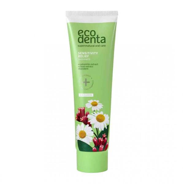 Pasta de dinti pentru dinti sensibili cu extract de musetel, cuisoare si kalident ecodenta 100ml