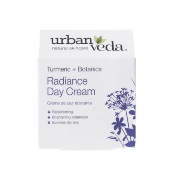 Crema de zi nutritiva cu extract de turmeric organic – ten uscat, Radiance Urban Veda, 50 ml esteto.ro imagine noua