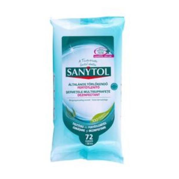 Servetele umede dezinfectante Sanytol, 36 buc maxi buc imagine 2022