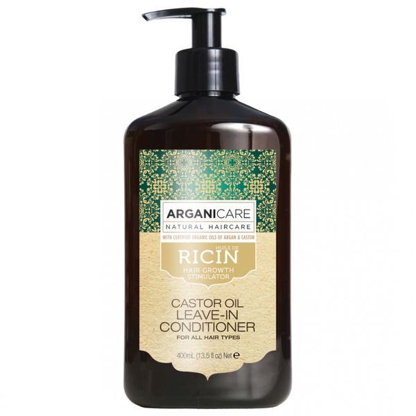 Balsam fara clatire ultra-hidratant cu ulei de ricin pentru toate tipurile de par Arganicare, 400 ml Arganicare imagine noua