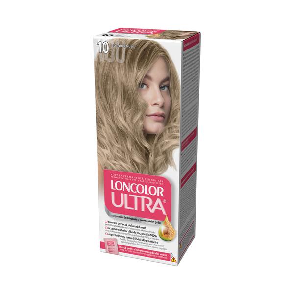Vopsea Permanenta pentru Par Loncolor Ultra, nuanta 10 blond cenusiu esteto.ro