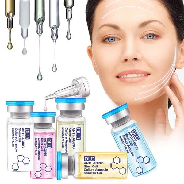 Set 10 fiole tratament facial BB-Glow Meso Serum MakeUp Dermawhite Nutritie si Tonifiere, White BB-Cream Microneedeling Dr.Pen,10x8ml 