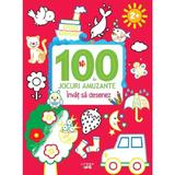 100 de jocuri amuzante. Invat sa desenez, editura Litera