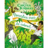 Disney: Cartea junglei. Povestea mea de colorat, editura Litera