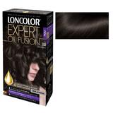 Vopsea de Par Permanenta Fara Amoniac Loncolor Expert Oil Fusion, nuanta 3.0 saten inchis