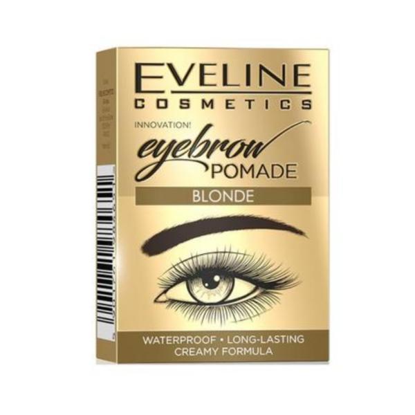 Crema pentru sprancene, eveline cosmetics, blonde, waterproof