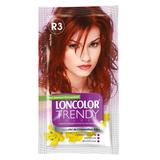 Vopsea Semipermanenta Loncolor Trendy Colors, nuanta R3 rosu rave, 2x 25 ml