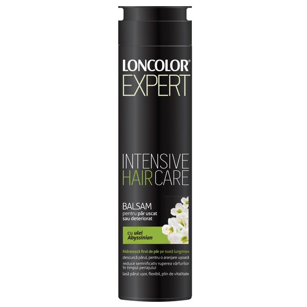 Balsam pentru Par Uscat sau Deteriorat cu Ulei Abyssinian Loncolor Expert Intensive Hair Care, 250 ml