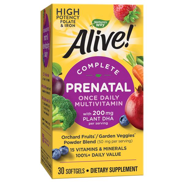 Alive Prenatal Multi-Vitamin Secom, 30 comprimate