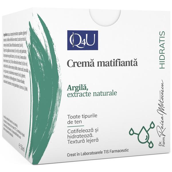 Crema Matifianta pentru Fata Tis Farmaceutic, 50 ml Crema imagine noua