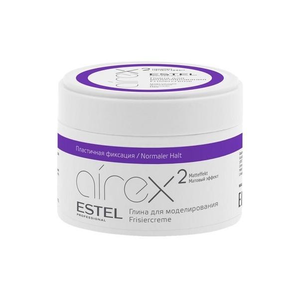 Ceara de par cu argila pentru modelarea parului cu efect mat airex estel, 65 ml