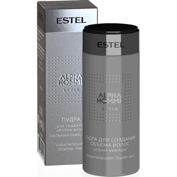Pudra pentru par creare textura si volum la radacina Estel Alpha Homme, 8 g Alpha