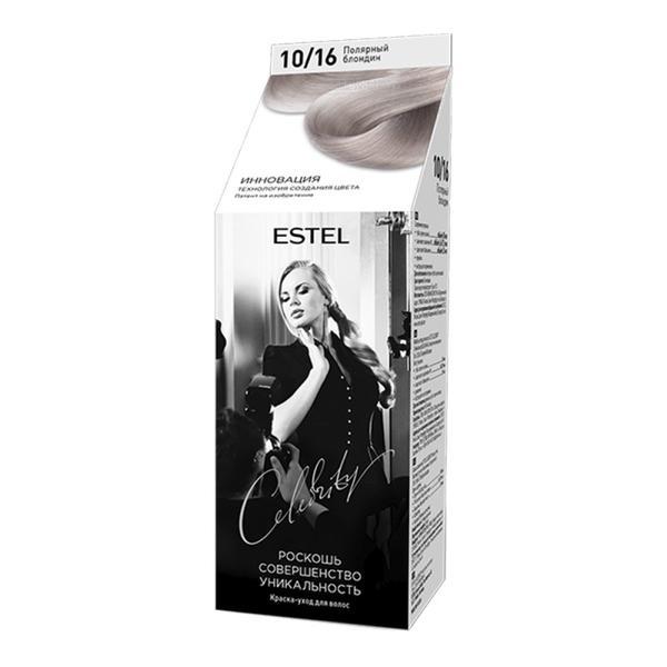 Vopsea-ingrijire semipermanenta pentru par estel celebrity, 10/16 blond polar, 115ml
