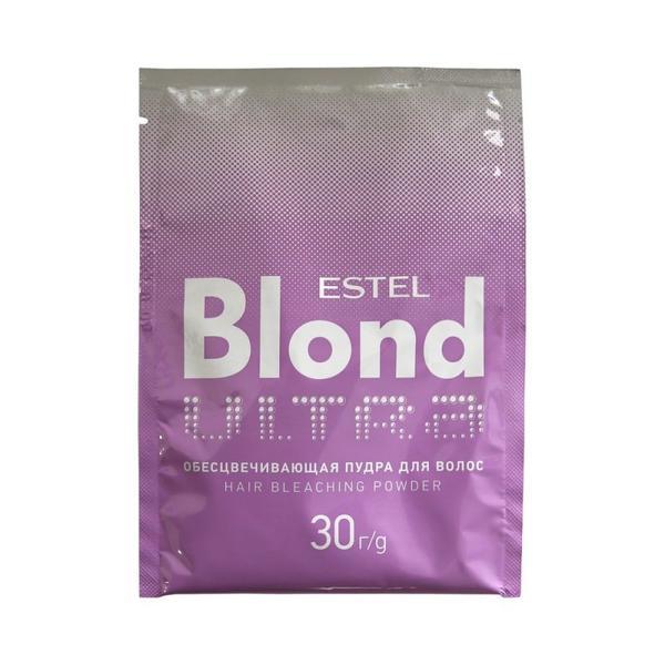 Pudra decoloranta pentru par Estel Ultra Blond, 30 g blond imagine 2022