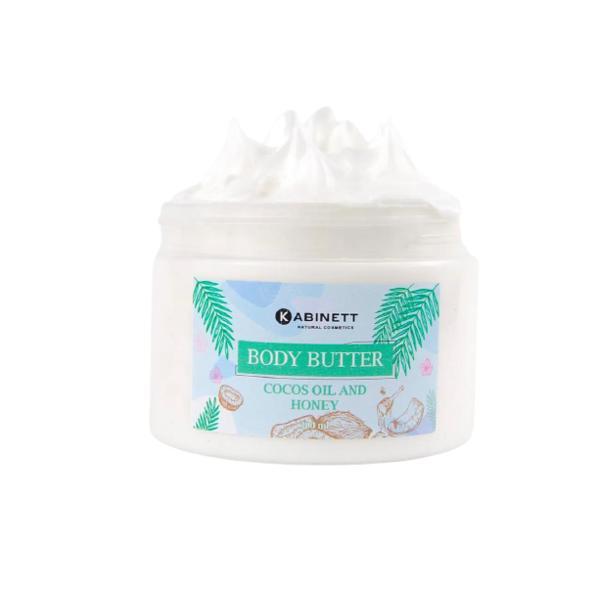 Unt de corp cu ulei de cocos si miere kabinett, 300ml