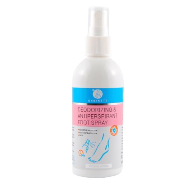 Spray odorizant și antiperspirant pentru picioare kabinett, 125ml