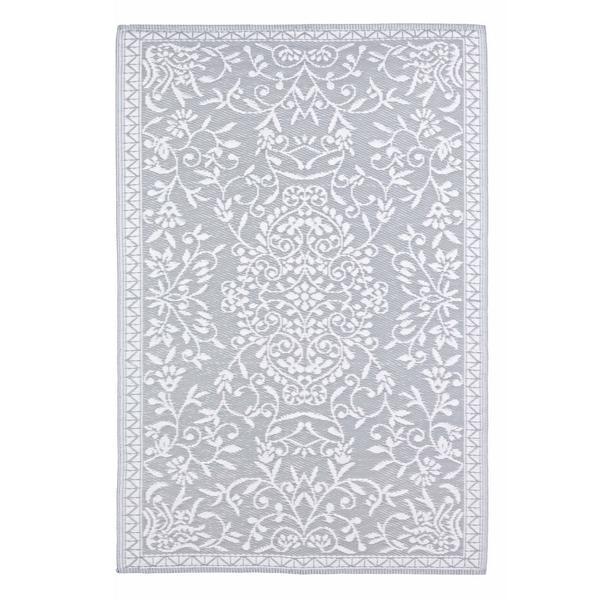Covor din polipropilena gri alb ansedonia decorer 150 cm x 210 cm