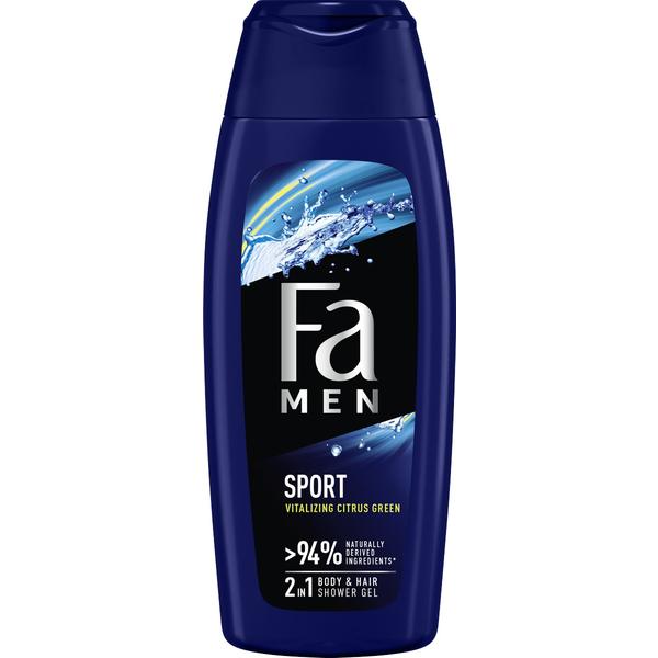 Gel de Dus Sport 2 in 1 pentru Barbati Fa Men, 400 ml