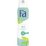 Deodorant Spray Antiperspirant Fresh & Dry Green Tea 48h Fa, 150 ml