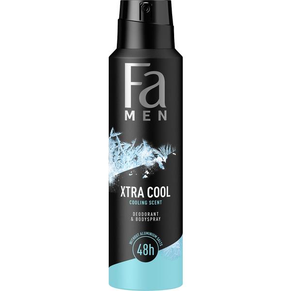 Deodorant Spray pentru Barbati Xtra Cool 48h Fa Men, 150 ml 150