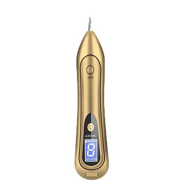 Aparat mole removal plasma pen cosmetic, dr plasma indepartarea petelor, alunitelor,negilor, antiacnee, ecran afisaj, golden miramao