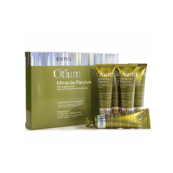 Ser-voal pentru regenerarea intensiva si rapida a parului deteriorat estel otium miracle revive, 5*23 ml