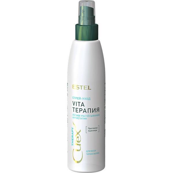 Spray-ingrijire Vita-therapy pentru toate tipurile de par Estel Curex Therapy, 200 ml 200 imagine noua