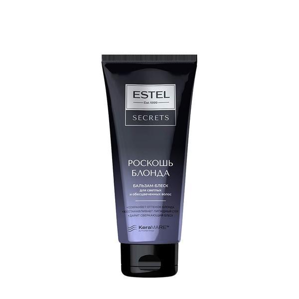 Balsam-luciu pentru par blond sau decolorat estel secrets 200 ml