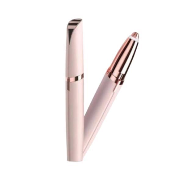 Mini epilator Flawless pentru sprancene, cu lumina Led esteto imagine noua