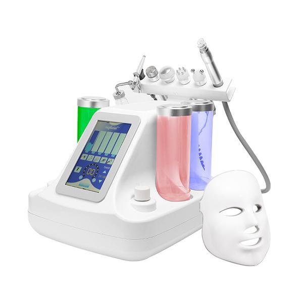 Aparat rejuvenare faciala 7 in 1 multifunctional rf profesional hidrogenare, dermabraziune, hydra dermabraziune beauty cosmetic anti-aging, lifting , indepartarea ridurilor facialux