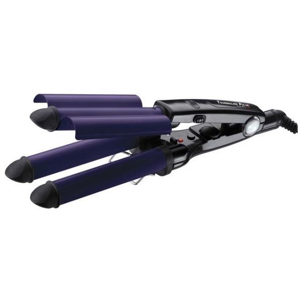 Ondulator profesional triplu pentru valuri largi Babyliss roz 22mm / 19mm / 22mm 19mm imagine pret reduceri