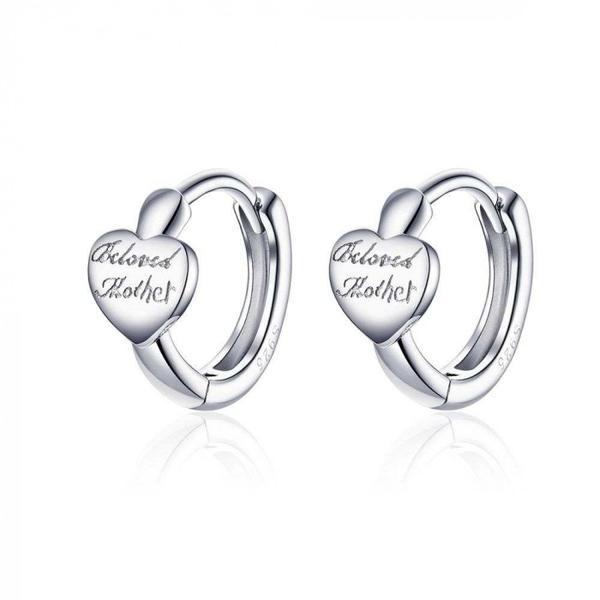 Cercei din argint 925 maternal love