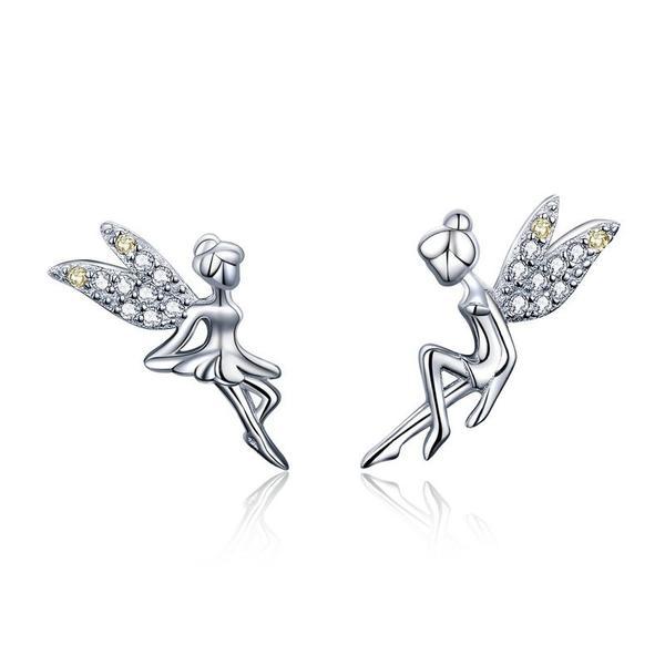Cercei din argint 925 cute fairy elevs exquisite