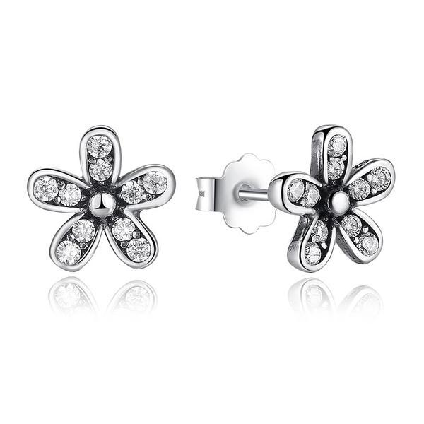 Cercei din argint 925 dazzling daisy