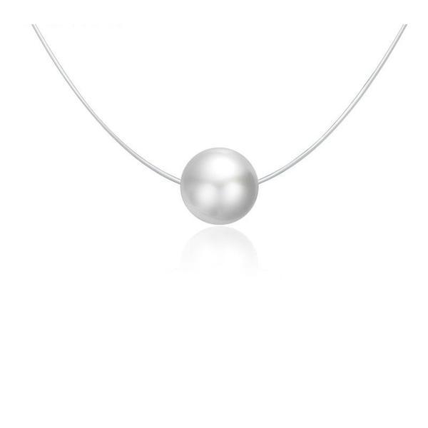 Colier cu lantisor din argint 925 pearl fish line