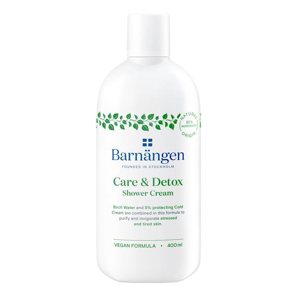 Crema de Dus Detoxifianta pentru Pielea Obosita si Uscata – Barnangen Care & Detox Shower Cream for Stressed and Tired Skin, 400 ml Barnangen
