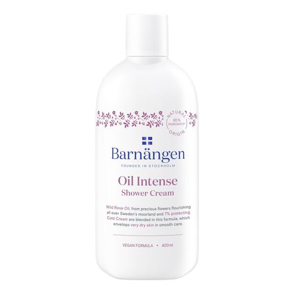 Crema de Dus cu Ulei pentru Piele Foarte Uscata – Barnangen Oil Intense Shower Cream for Very Dry Skin, 400 ml Barnangen