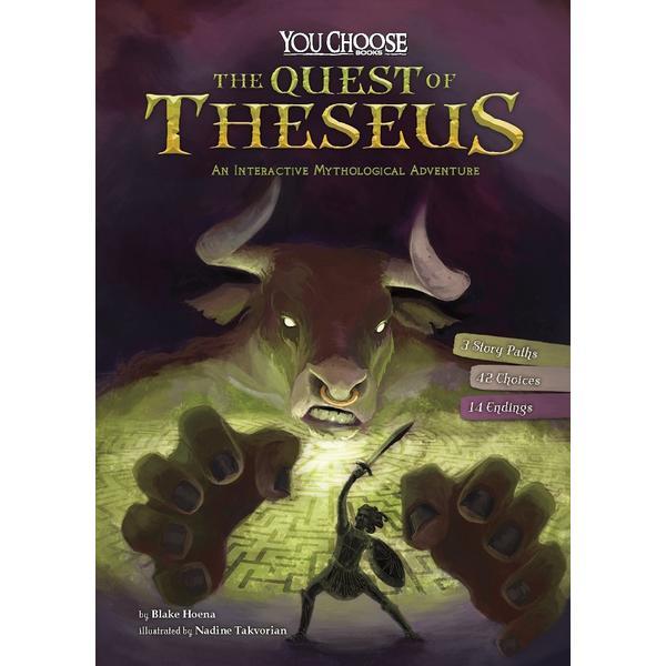 The Quest of Theseus: An Interactive Mythological Adventure - Blake Hoena, Carolyn Arcabascio, editura Capstone Global Library
