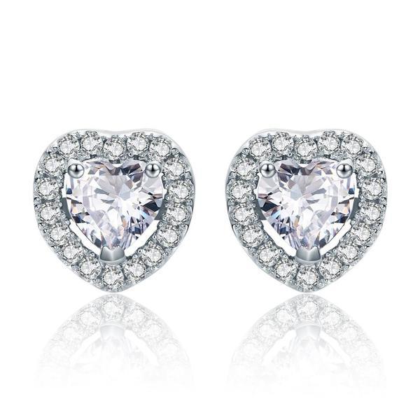 Cercei din argint 925 blue sapphire